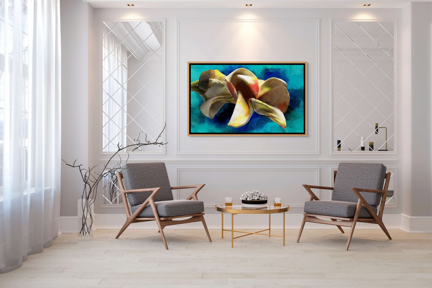 Blossoming Thought (Canvas Prints)